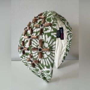 NAMJOSH Embroidered Beaded Headband